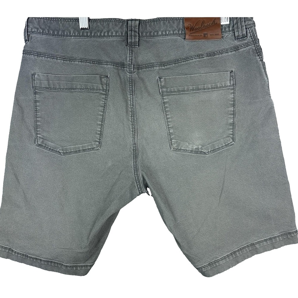 Woolrich Canvas Chino Shorts Mens 34 Gray